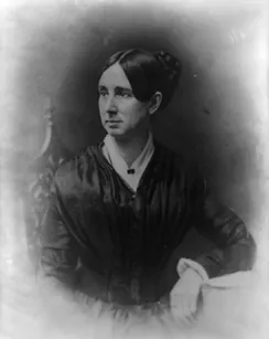 A portrait of Dorthea Dix.